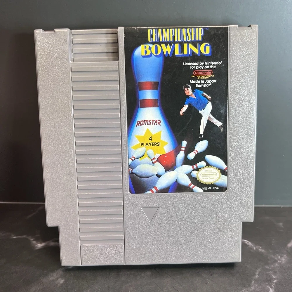Championship Bowling Nintendo NES Cartridge Only